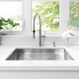 Precision R10 32'' Super Single Bowl Undermount Stainless Steel Kitchen Sink