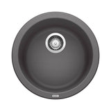 Blanco - Rondo SILGRANIT 18'' Dual Mount Bar Sink - Cinder - Cinder