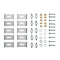 Blanco - Sink Installation Clips - Set of 10 - Stainless Steel