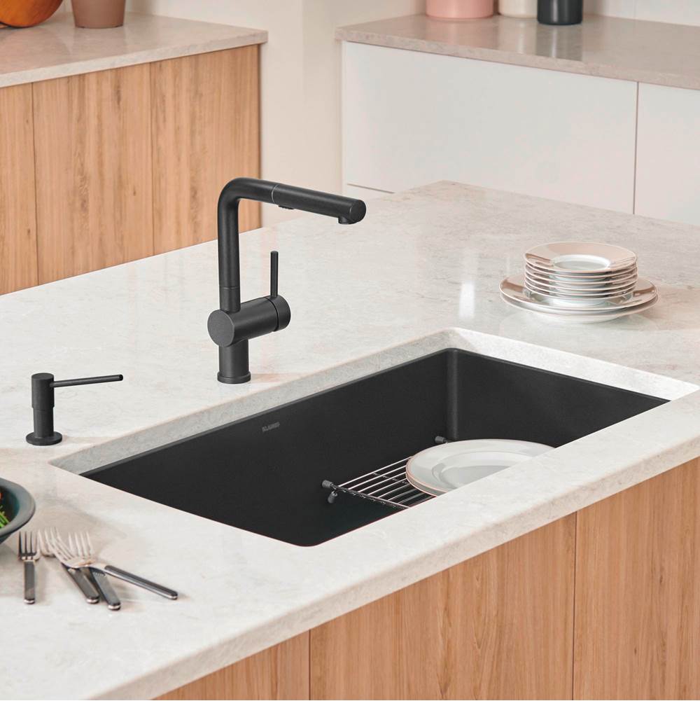 Precis SILGRANIT 32'' Super Single Undermount Kitchen Sink - Cafe