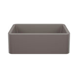 Blanco - Ikon SILGRANIT 30'' Single Bowl Apron-Front Farmhouse Sink - Volcano Gray - Volcano Gray