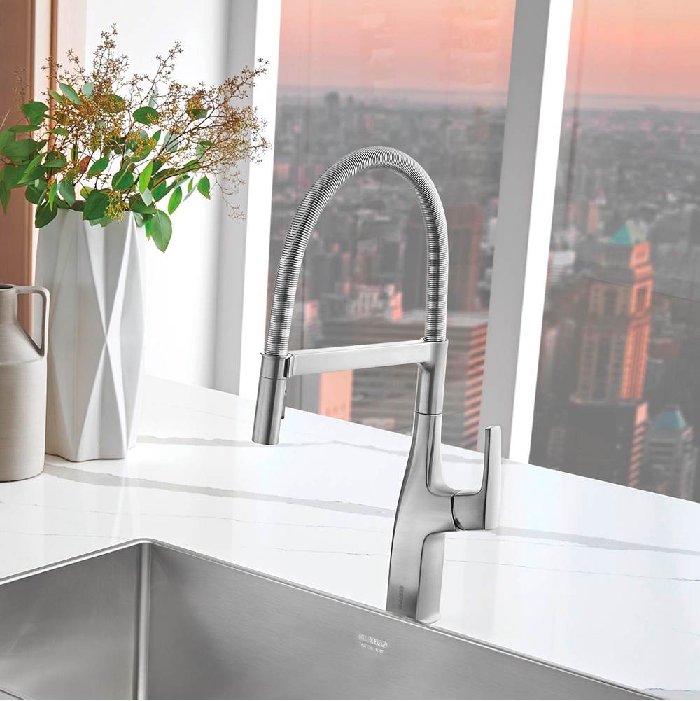 Rivana Semi-Pro Pull-Down Dual-Spray Kitchen Faucet - Chrome