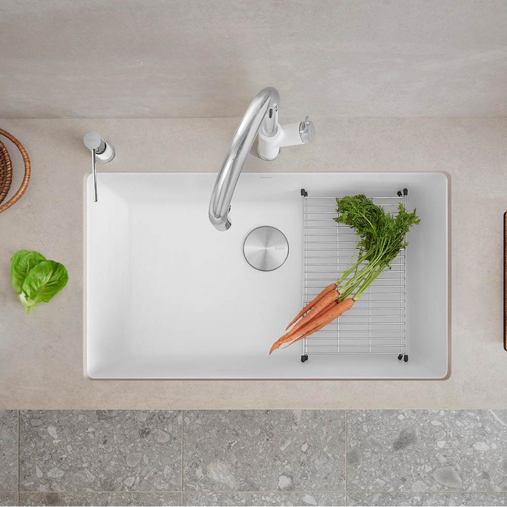 Precis SILGRANIT 32'' Super Single Undermount Kitchen Sink - Cafe