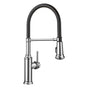 Blanco - Empressa Semi-Pro Pull-Down Dual-Spray Kitchen Faucet - Chrome - Chrome