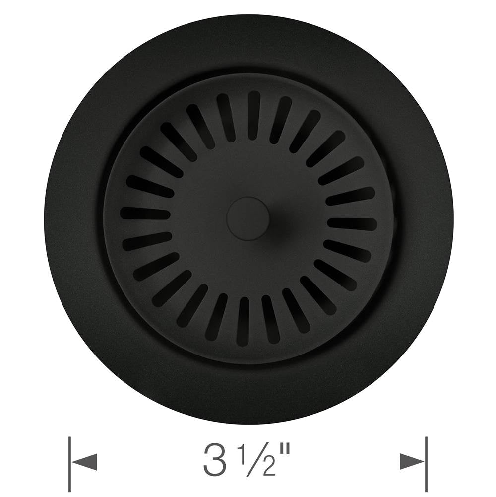 Color-Coordinated Metal Disposal Flange - White