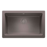 Color-Coordinated Metal Disposal Flange - White