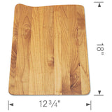 Wood Cutting Board for Diamond 60/40 Sink