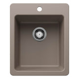 Blanco - Liven SILGRANIT 17'' Dual Mount Bar Sink - Truffle - Truffle
