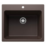 Blanco - Liven SILGRANIT 25'' Single Bowl Dual Mount Laundry Sink - Cafe - Cafe