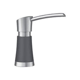 Blanco - Artona Soap Dispenser - PVD Steel/Cinder - Pvd Steel With Cinder