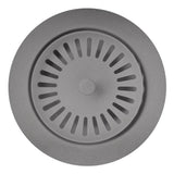 Blanco - Color-Coordinated Metal Basket Strainer - Metallic Gray - Metallic Gray