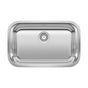 Blanco - Stellar 28'' Single Bowl Undermount Stainless Steel ADA Kitchen Sink - Brushed