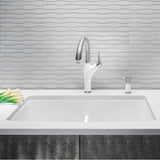 Diamond SILGRANIT 32'' 50/50 Double Bowl Undermount Kitchen Sink with Low Divide - Cinder