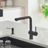 Linus Low Arc Pull-Out Dual-Spray Kitchen Faucet - Chrome