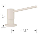 Torre Soap Dispenser - Soft White