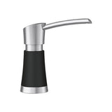 Blanco - Artona Soap Dispenser - PVD Steel/Coal Black - Pvd Steel With Coal Black