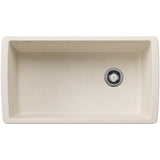 Blanco - Diamond SILGRANIT 33'' Super Single Undermount Kitchen Sink - Soft White - Soft White