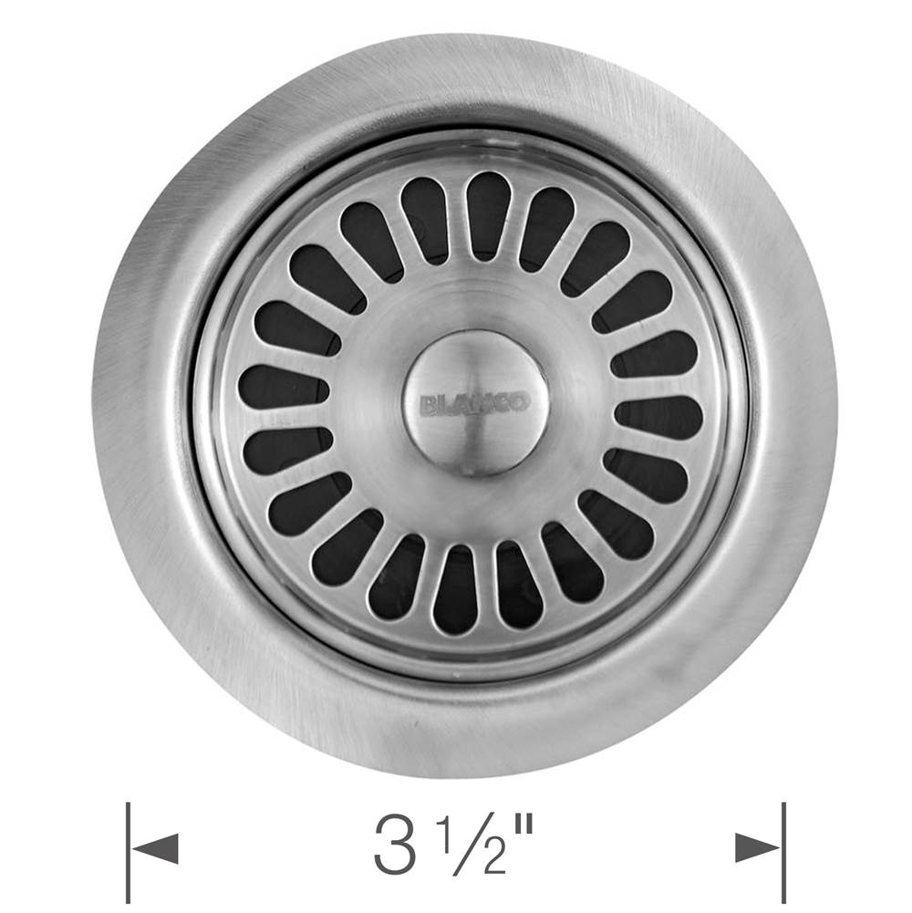 Color-Coordinated Disposal Flange - Anthracite