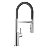 Blanco - Catris Flexo Semi-Pro Pull-Down Dual-Spray Kitchen Faucet - Chrome - Chrome