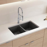 Catris Semi-Pro Pull-Down Dual-Spray Kitchen Faucet - Chrome
