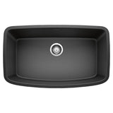 Blanco - Valea SILGRANIT 32'' Super Single Undermount Kitchen Sink - Anthracite - Anthracite