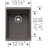 Precis SILGRANIT 13'' Undermount Bar Sink - Soft White