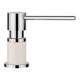 Blanco - Lato Soap Dispenser - Chrome/Soft White - Soft White