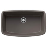 Blanco - Valea SILGRANIT 32'' Super Single Undermount Kitchen Sink - Volcano Gray - Volcano Gray