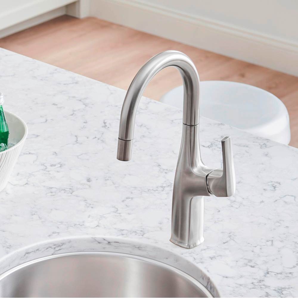 Rivana Pull-Down Bar Faucet - Chrome
