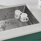 Stainless Steel Elevated Sink Grid for Quatrus Ergon, Cerana 33'' and Cuvee 32'' Super Single Sinks