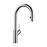 Blanco - Urbena Pull-Down Dual-Spray Kitchen Faucet - Chrome - Chrome