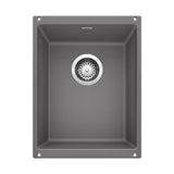 Blanco - Precis SILGRANIT 13'' Undermount Bar Sink - Cinder - Cinder