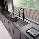 Precis SILGRANIT 32'' Super Single Undermount Kitchen Sink - Soft White