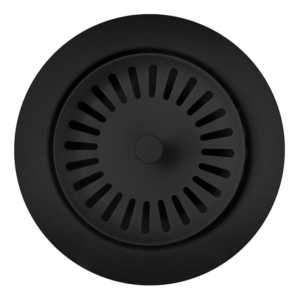Blanco - Color-Coordinated Metal Basket Strainer - Coal Black - Coal Black