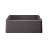 Blanco - Ikon SILGRANIT 30'' Single Bowl Apron-Front Farmhouse Sink - Cinder - Cinder