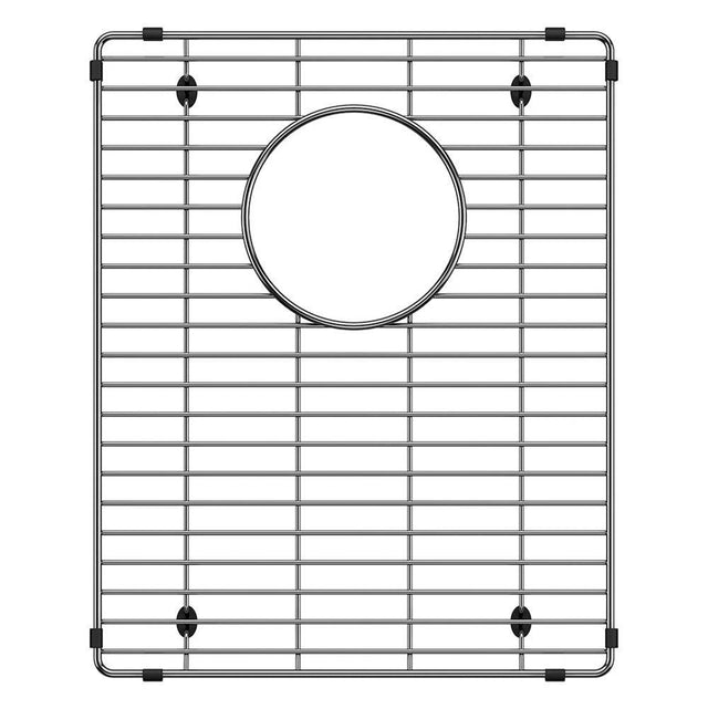 Blanco - Stainless Steel Sink Grid for Quatrus 60/40 Sink - Small Bowl - Stainless Steel