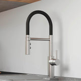 Catris Flexo Semi-Pro Pull-Down Dual-Spray Kitchen Faucet - Chrome