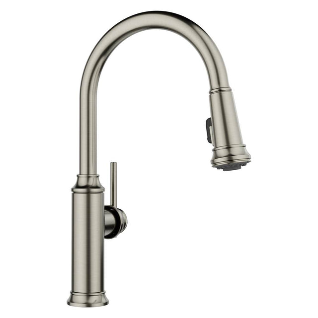 Blanco - Empressa Pull-Down 1.5 GPM - Satin Platinum - Satin Platinum