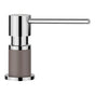 Blanco - Lato Soap Dispenser - Chrome/Volcano Gray - Volcano Gray