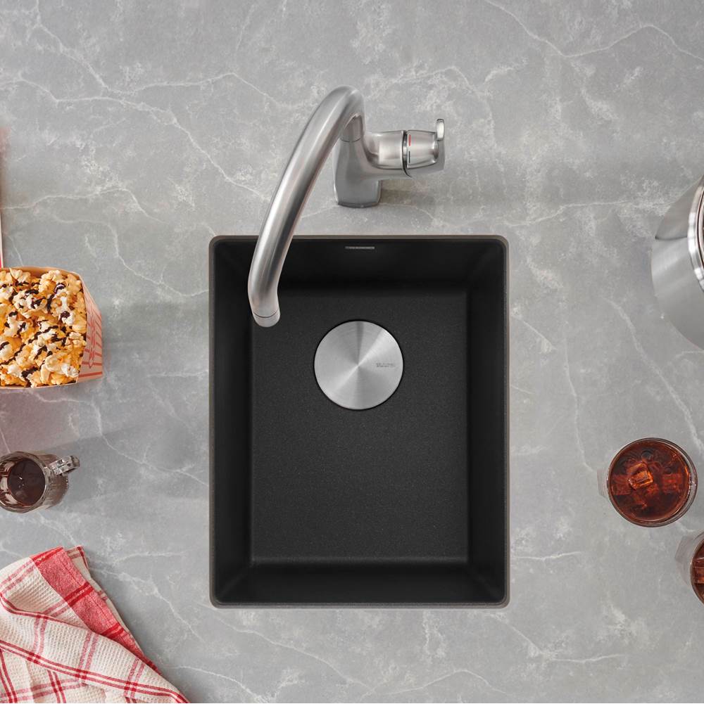 Precis SILGRANIT 13'' Undermount Bar Sink - Coal Black