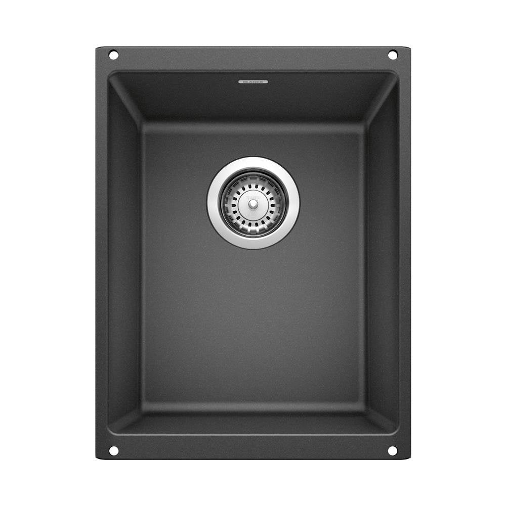 Blanco - Precis SILGRANIT 13'' Undermount Bar Sink - Anthracite - Anthracite