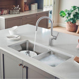 Formera 33'' 60/40 Double Bowl Undermount Stainless Steel Kitchen Sink