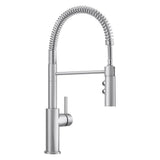 Blanco - Catris Semi-Pro Pull-Down Dual-Spray Kitchen Faucet - PVD Steel - PVD Steel