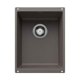 Blanco - Precis SILGRANIT 13'' Undermount Bar Sink - Volcano Gray - Volcano Gray