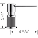 Lato Soap Dispenser - Chrome