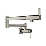 Blanco - Culina II Potfiller 1.5 GPM - Satin Platinum - Satin Platinum