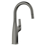 Blanco - Rivana Bar 1.5 GPM - Satin Dark Steel - Satin Dark Steel