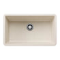 Blanco - Precis SILGRANIT 30'' Single Bowl Undermount Kitchen Sink - Soft White - Soft White