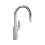 Blanco - Rivana High-Arc Pull-Down Dual-Spray Kitchen Faucet - PVD Steel - PVD Steel