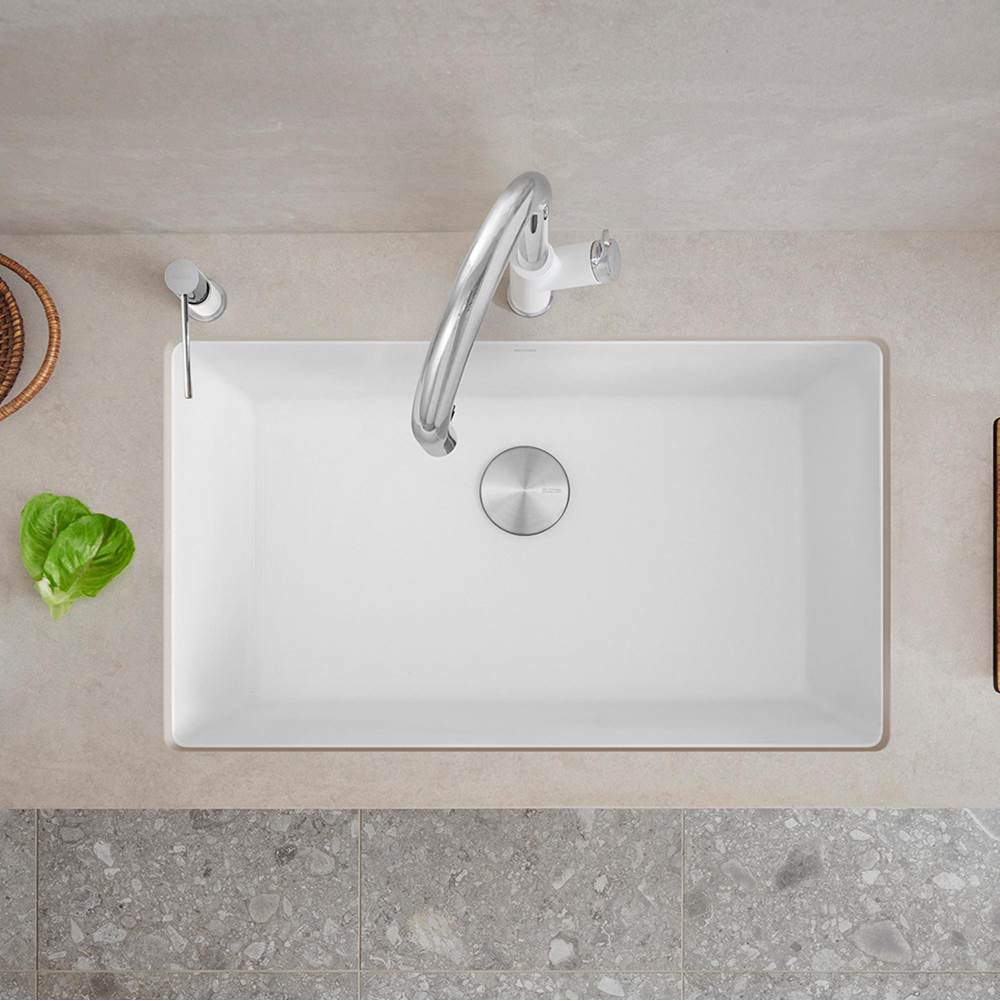 Precis SILGRANIT 32'' Super Single Undermount Kitchen Sink - Cafe